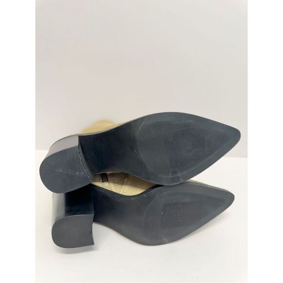 BP. Surina Western Boot in Tan Smoke Size 5.5 Leather Block Heel Pointed Toe - Picture 11 of 11